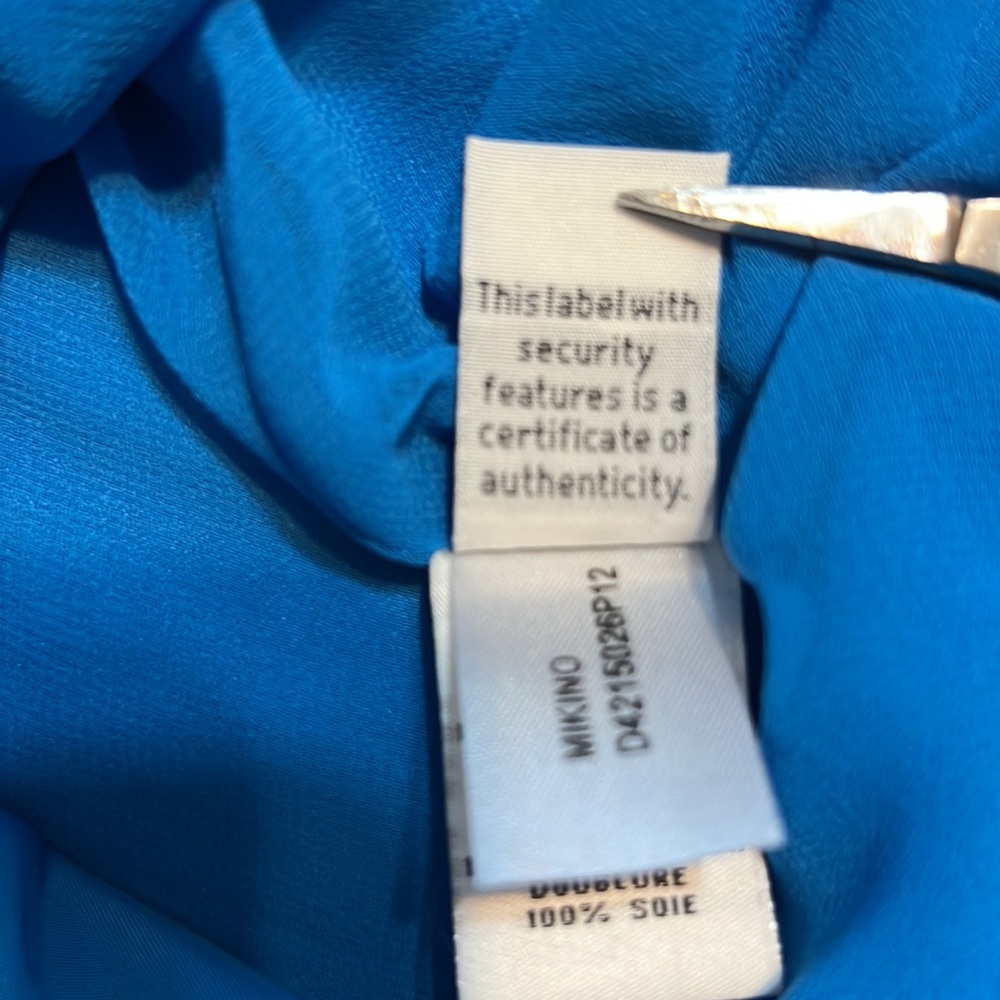 DVF DIANE VON FURSTENBERG Pleated Top Mini Dress - Picture 9 of 11